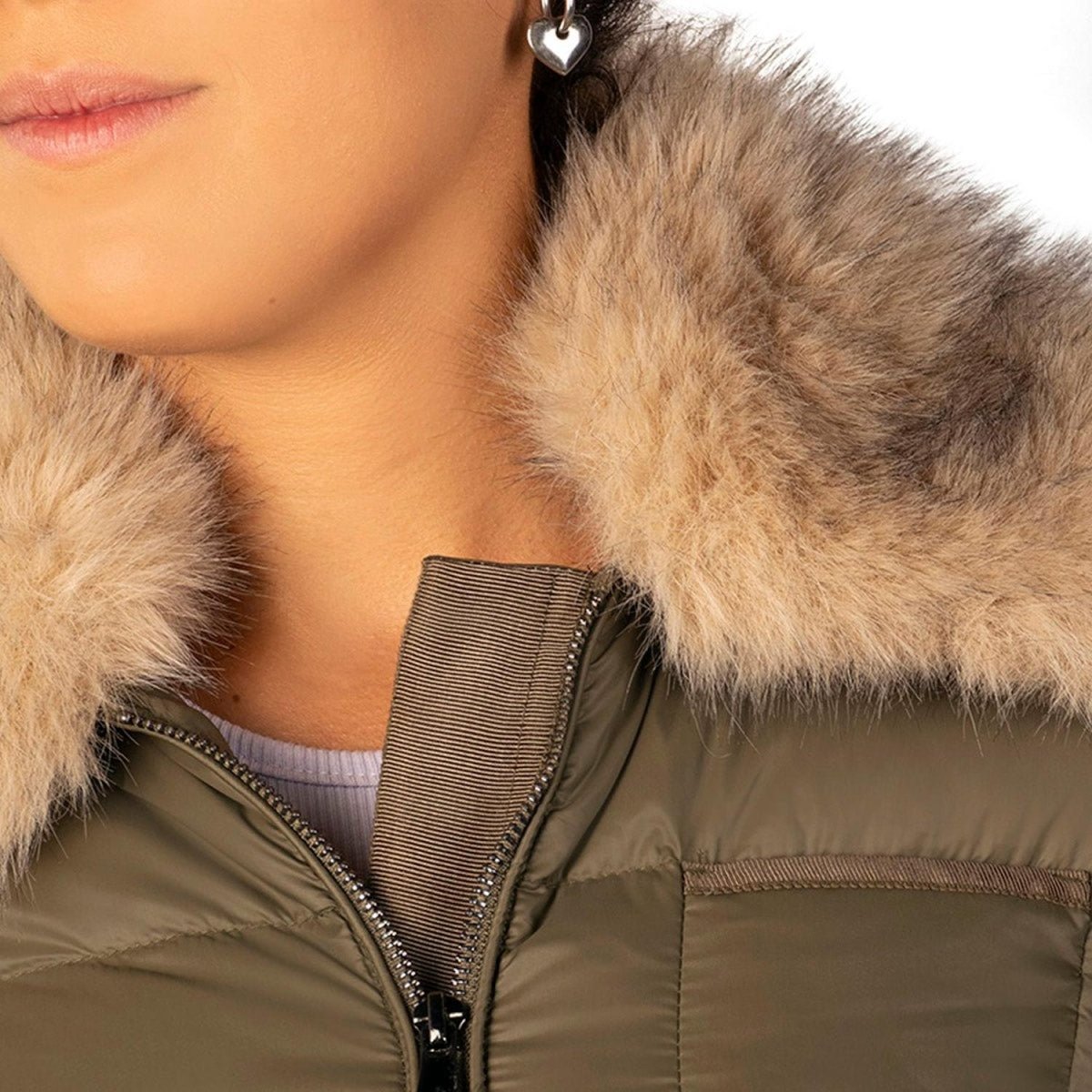 Chamarra De Pluma Capitonada Mujer - Greenlander