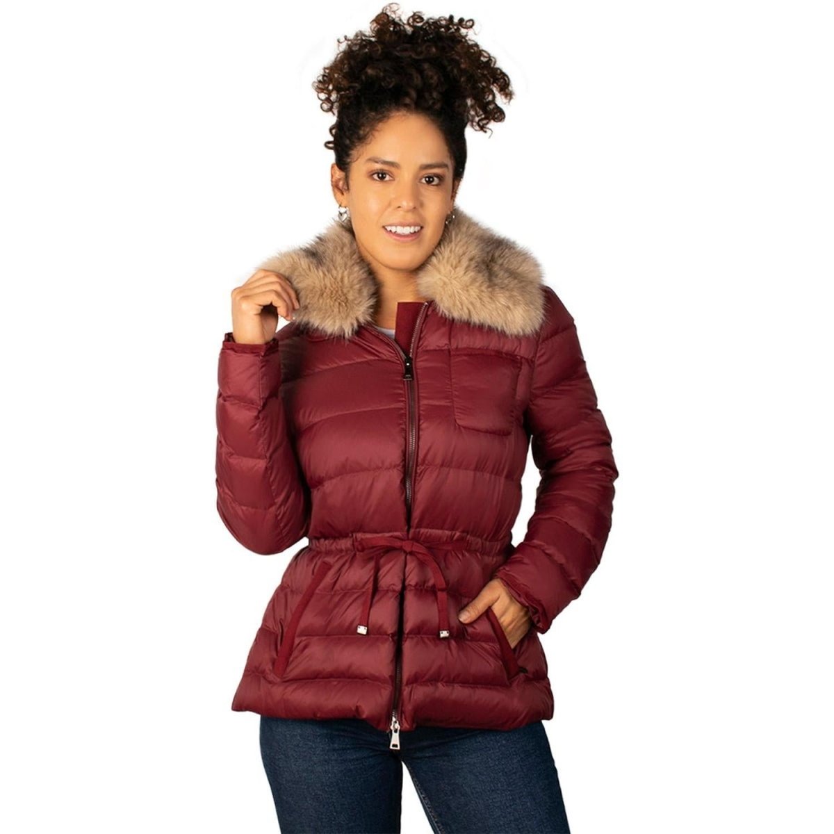 Chamarra De Pluma Capitonada Mujer - Greenlander