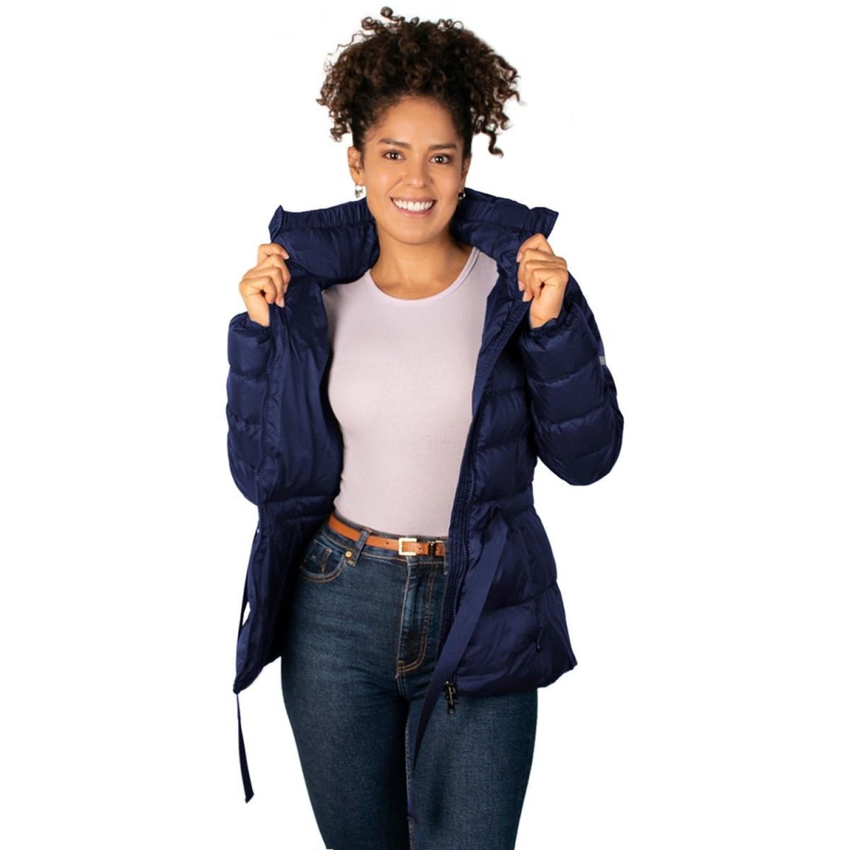 Chamarra De Pluma Capitonada Mujer - Greenlander