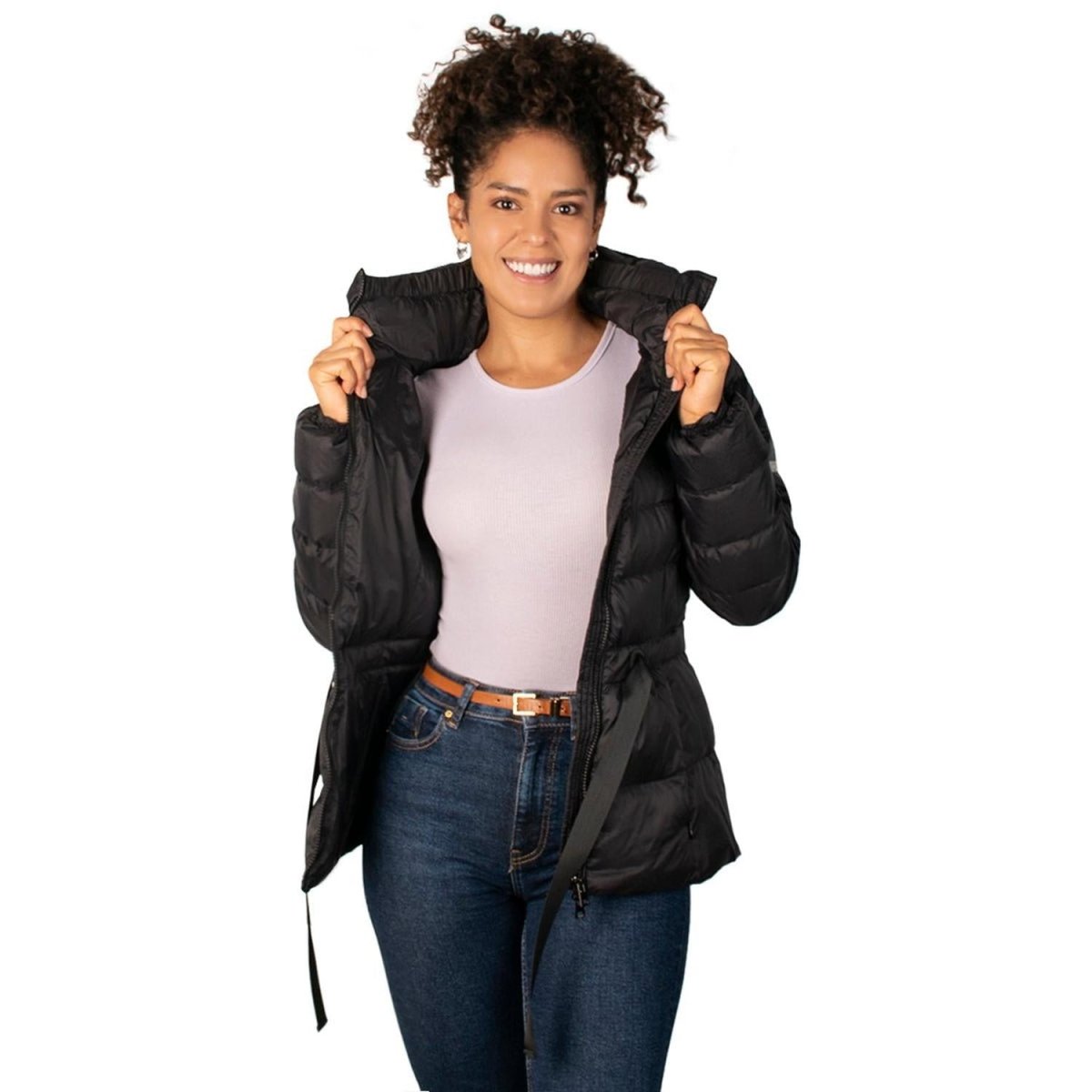 Chamarra De Pluma Capitonada Mujer - Greenlander