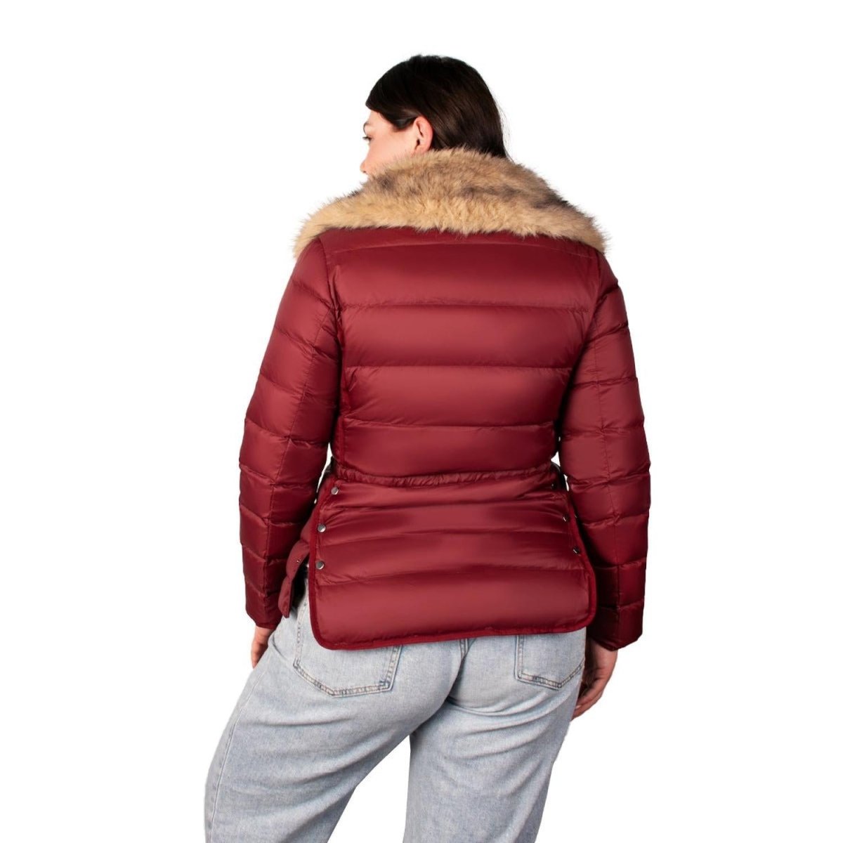 Chamarra De Pluma Capitonada Mujer Plus Size - Greenlander