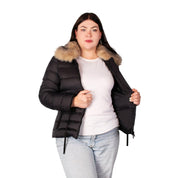 Chamarra De Pluma Capitonada Mujer Plus Size - Greenlander