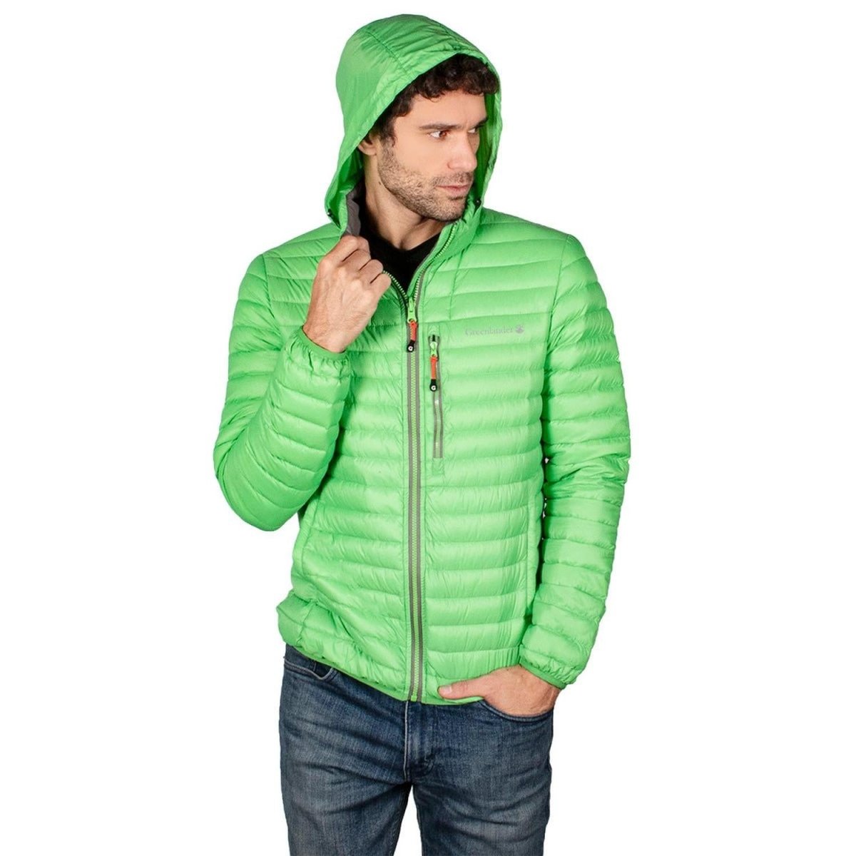 Chamarra de Pluma con Capucha Hombre - Greenlander