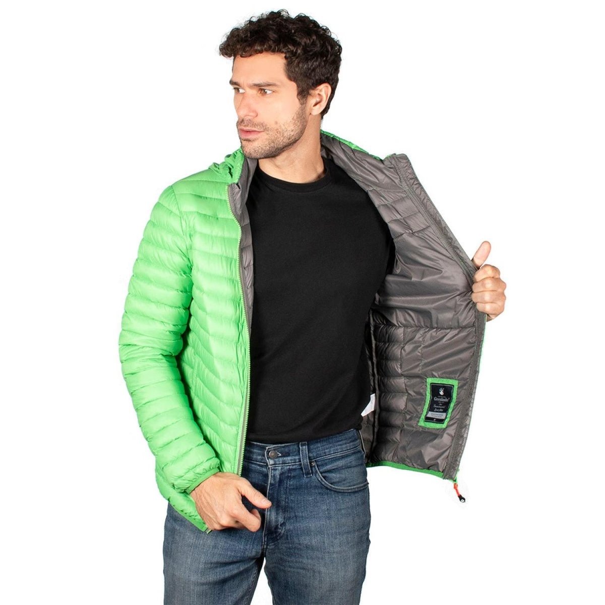 Chamarra de Pluma con Capucha Hombre - Greenlander