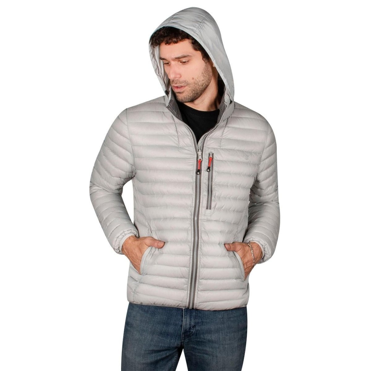 Chamarra de Pluma con Capucha Hombre - Greenlander