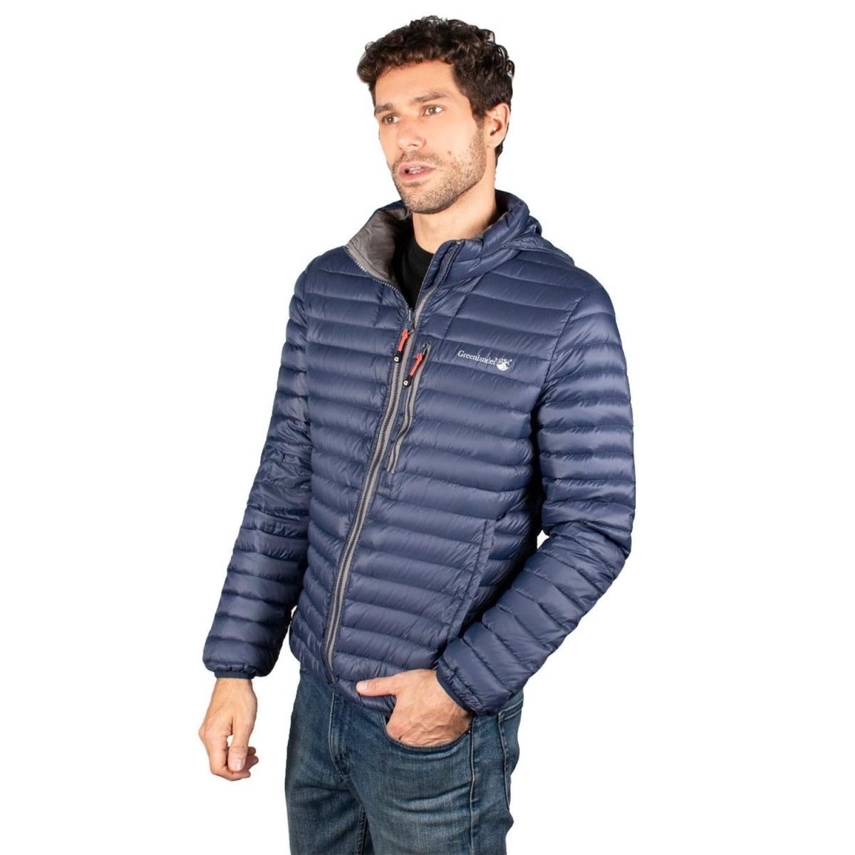 Chamarra de Pluma con Capucha Hombre - Greenlander