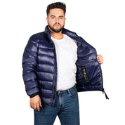 Chamarra De Pluma Ligera Hombre Premium Plus Size - Greenlander