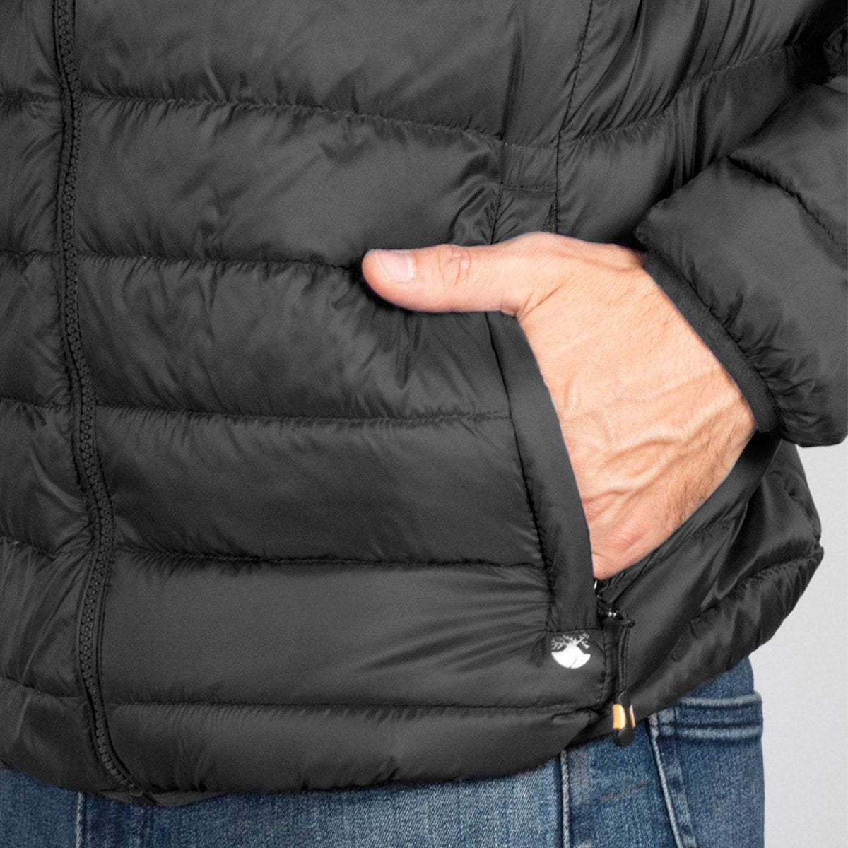 Chamarra de Pluma Ligera Packable Hombre - Greenlander