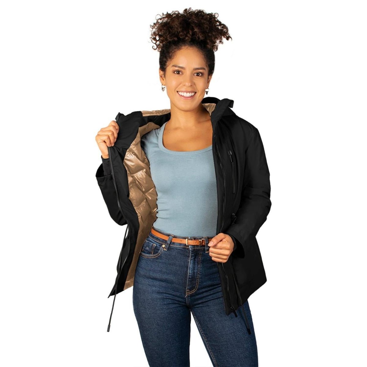 Chamarra De Pluma Mujer - Greenlander