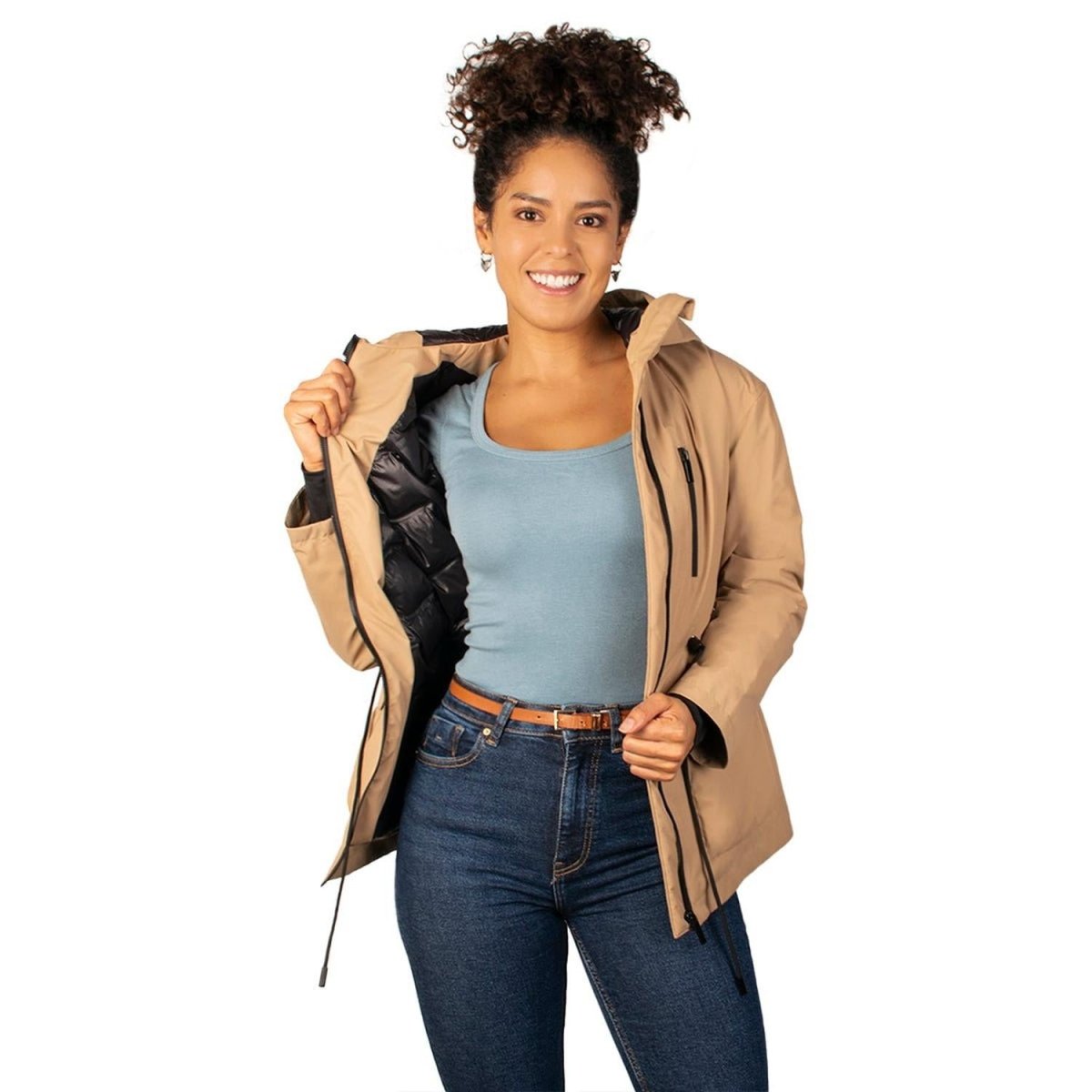 Chamarra De Pluma Mujer - Greenlander