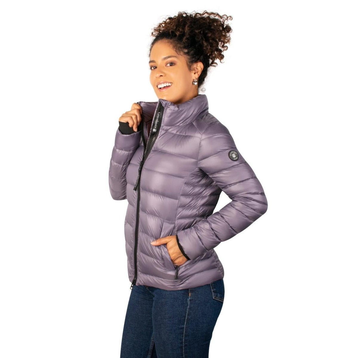 Chamarra De Pluma Mujer Greenlander - Greenlander