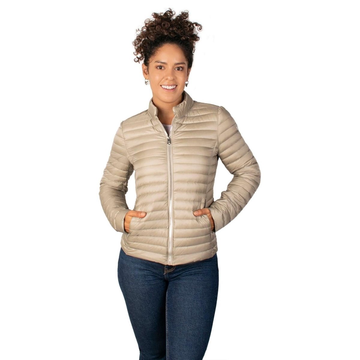 Chamarra De Pluma Mujer Greenlander - Greenlander