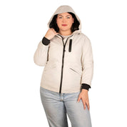 Chamarra De Pluma Mujer Plus Size - Greenlander