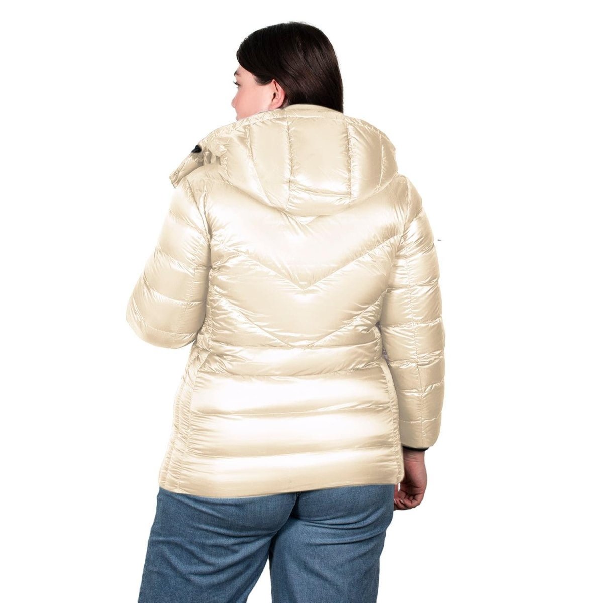 Chamarra De Pluma Mujer Premium Plus Size - Greenlander