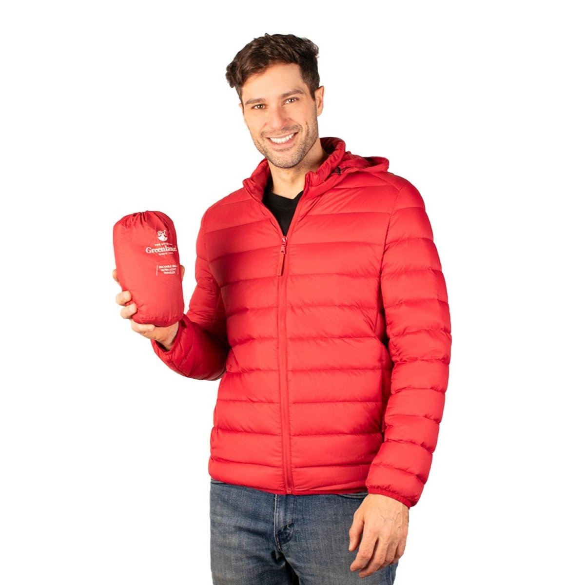 Chamarra De Pluma Packable Hombre - Greenlander