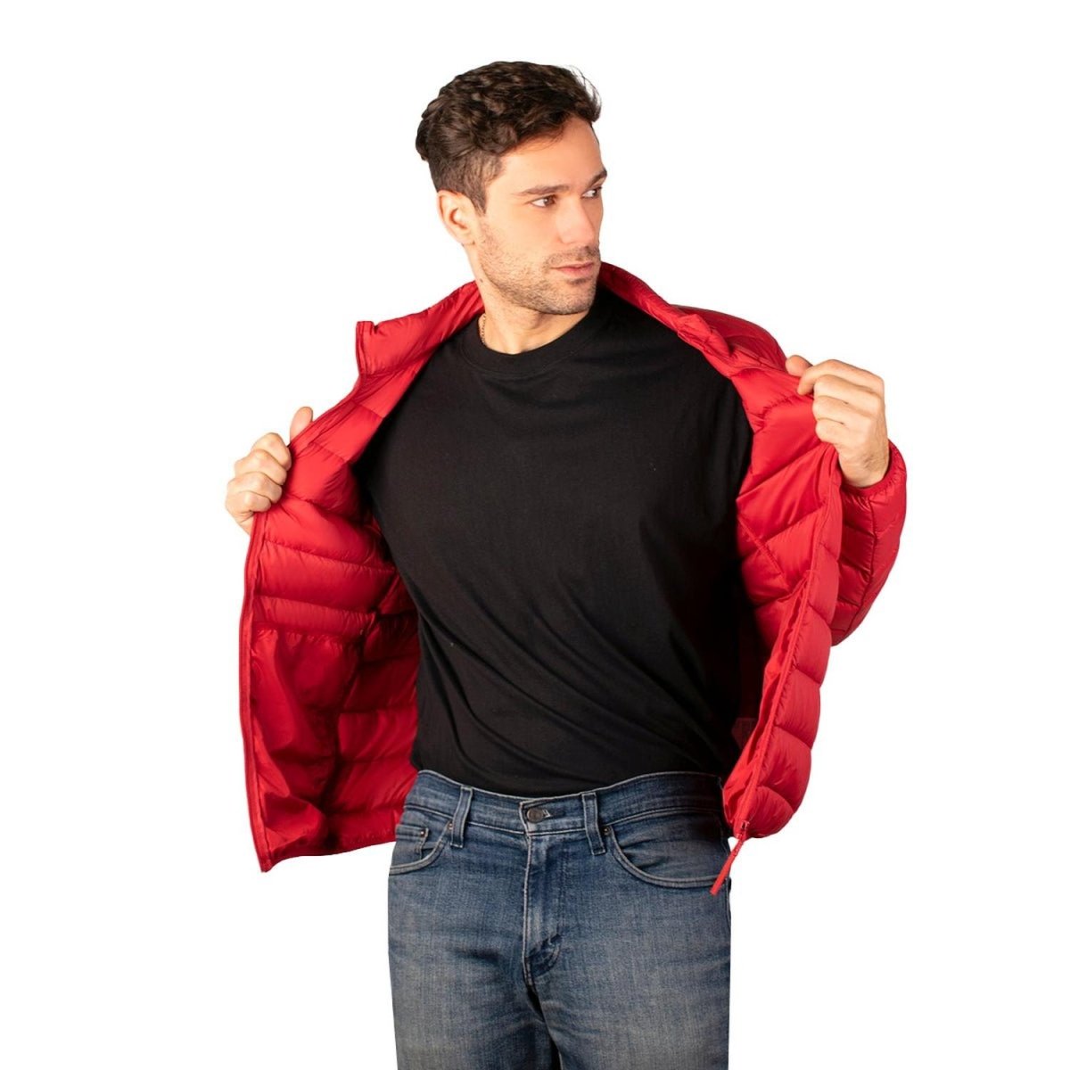 Chamarra De Pluma Packable Hombre - Greenlander