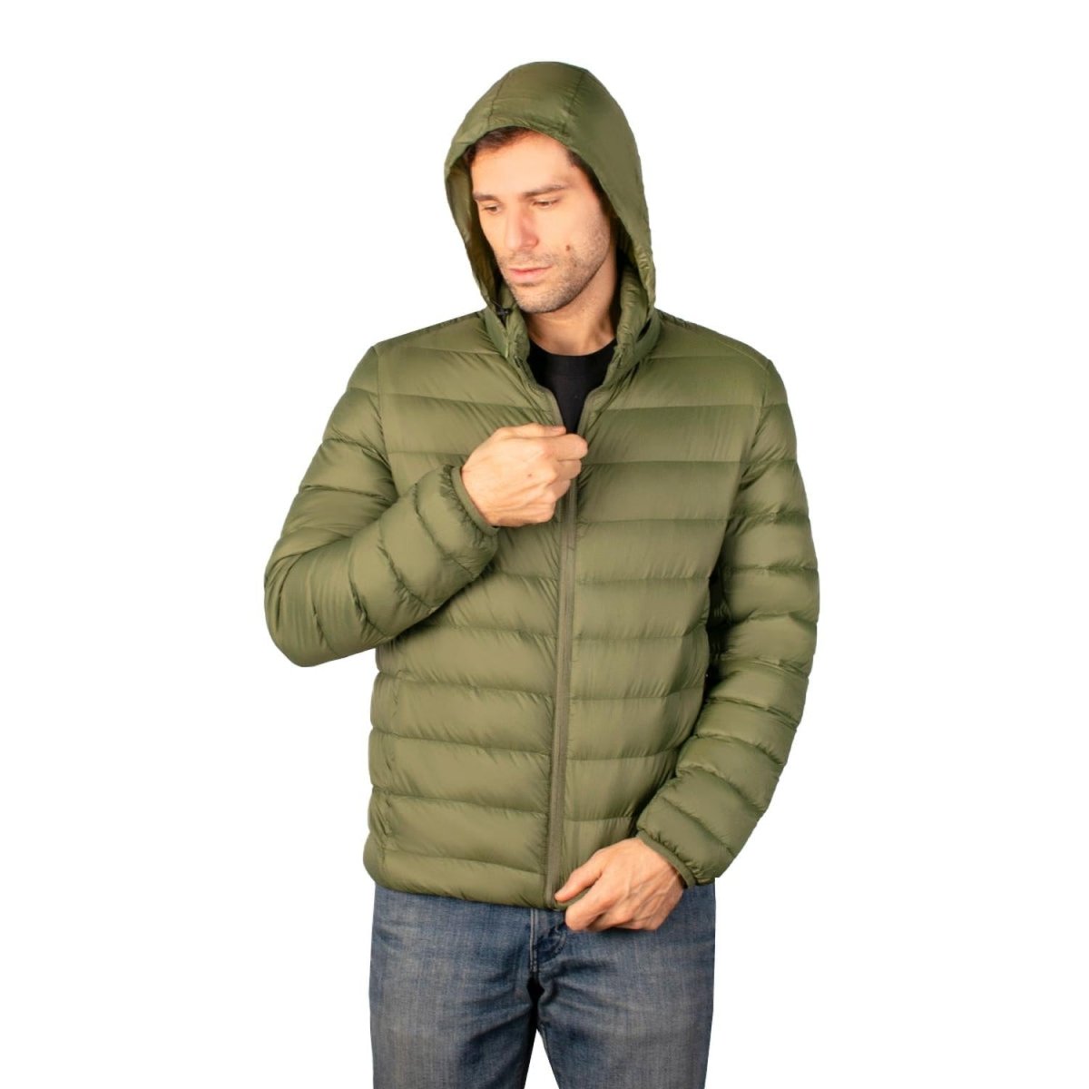 Chamarra De Pluma Packable Hombre - Greenlander