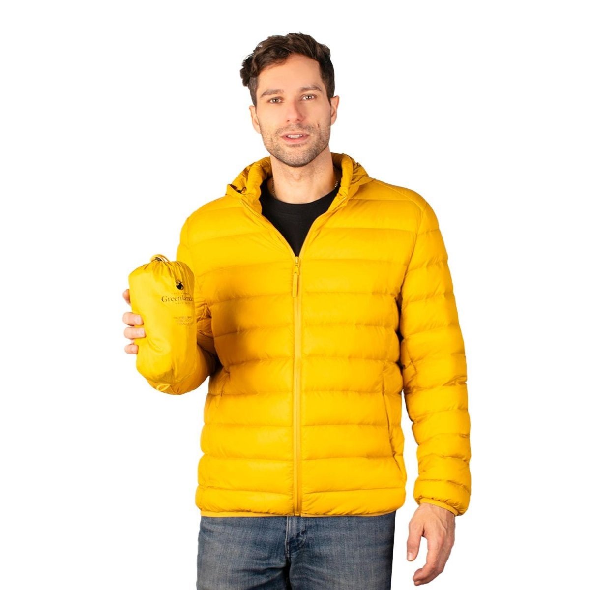 Chamarra De Pluma Packable Hombre - Greenlander