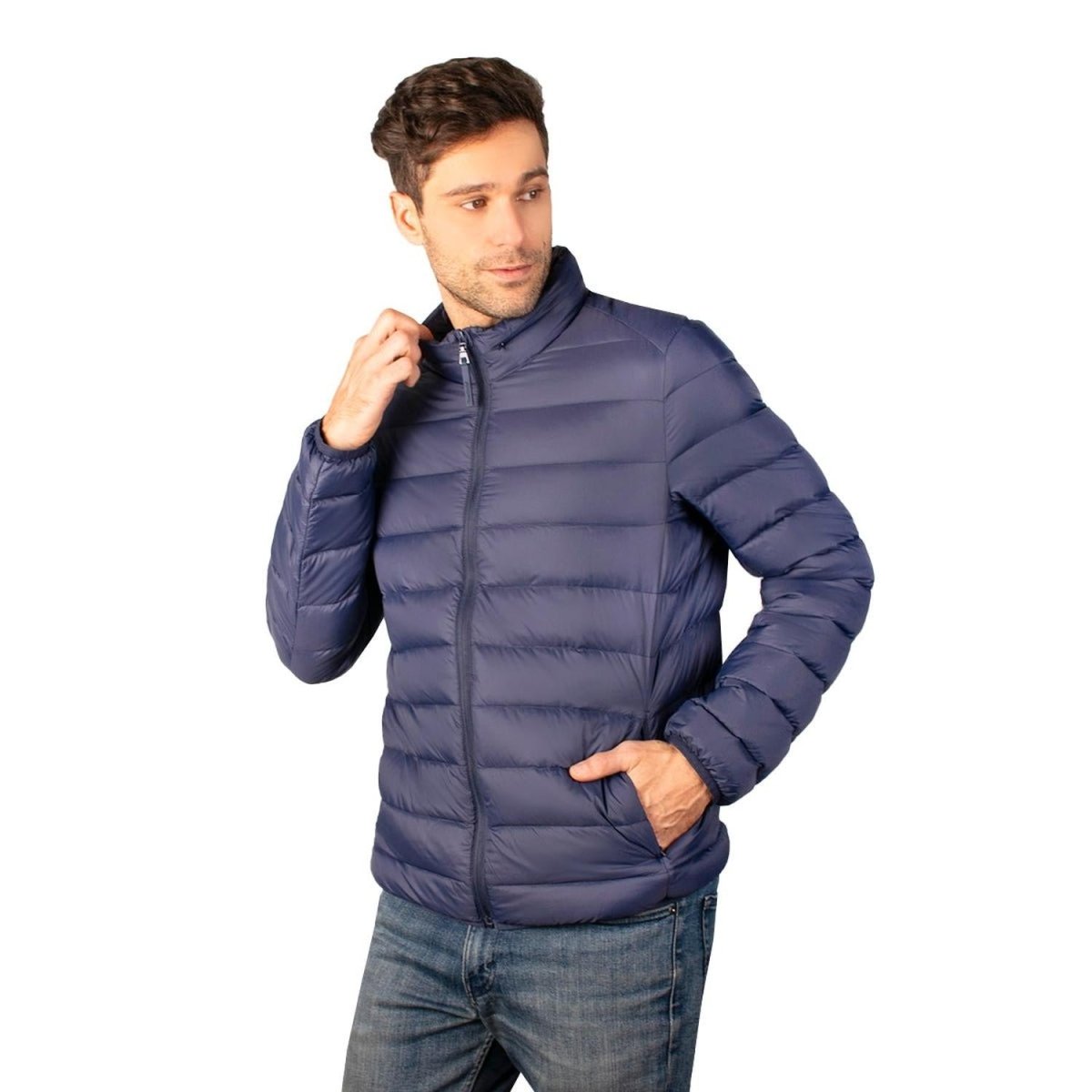 Chamarra De Pluma Packable Hombre - Greenlander