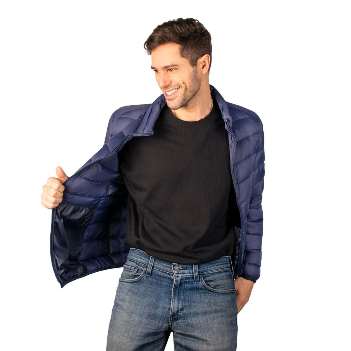 Chamarra De Pluma Packable Hombre - Greenlander