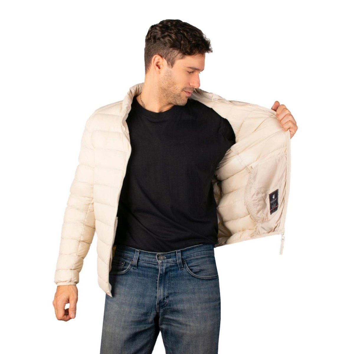 Chamarra De Pluma Packable Hombre - Greenlander