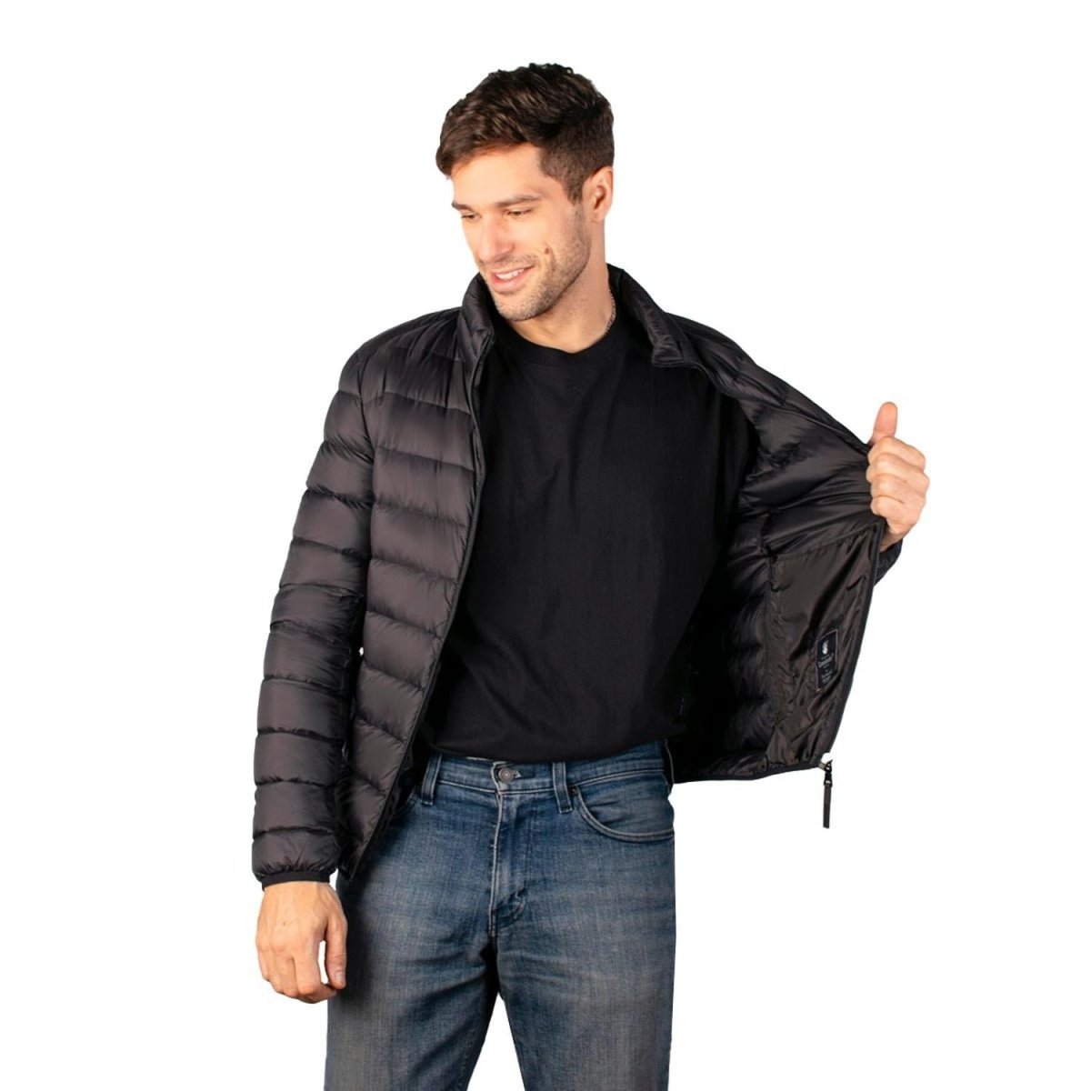 Chamarra De Pluma Packable Hombre - Greenlander