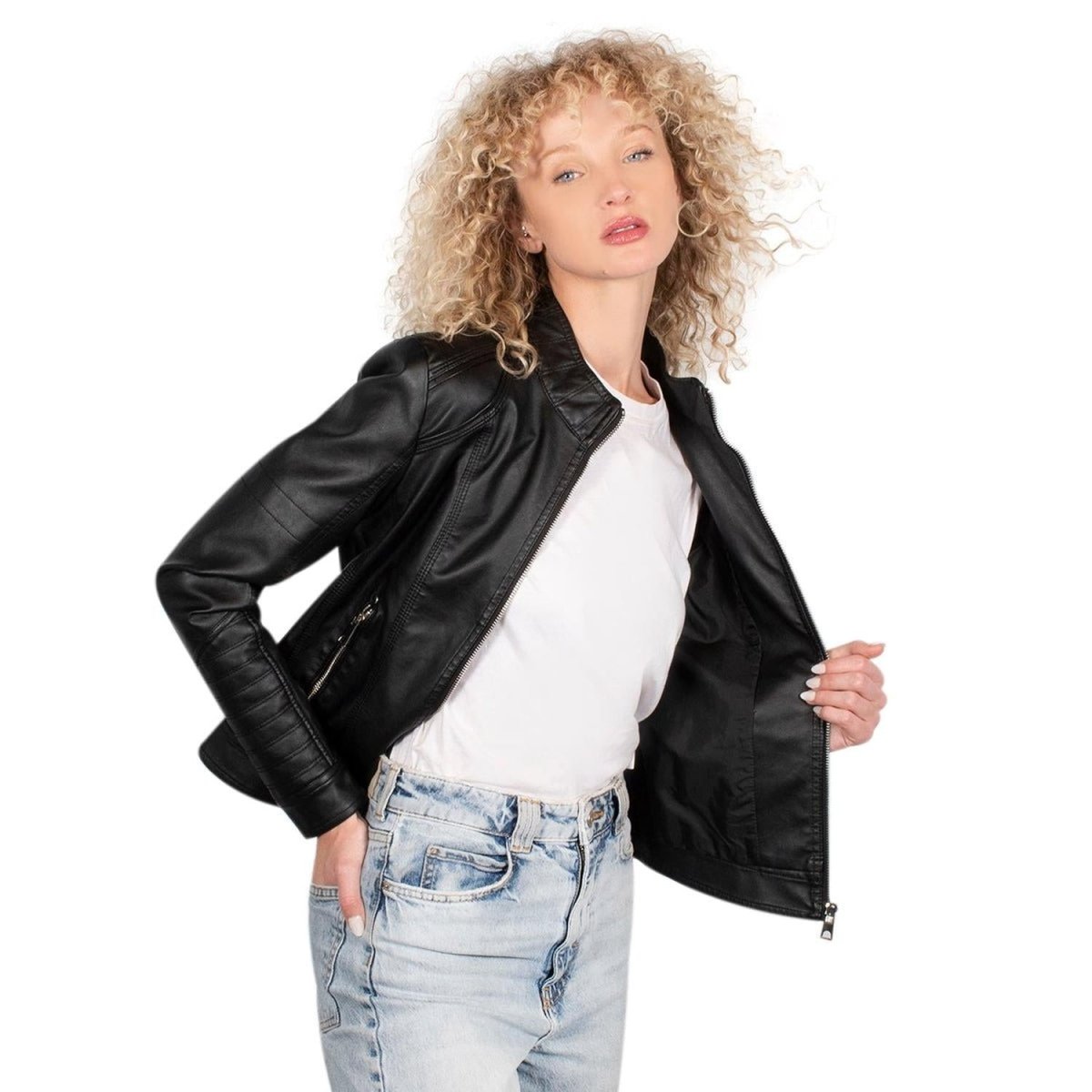 Chamarra de Vinipiel Lifestyle Mujer - Greenlander