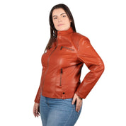Chamarra de Vinipiel Lifestyle Mujer Plus Size - Greenlander