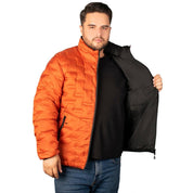 Chamarra Doblevista Capitonada Con Termo Sellado Greenlander Hombre Plus Size - Greenlander