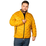 Chamarra Doblevista Capitonada Con Termo Sellado Greenlander Hombre Plus Size - Greenlander