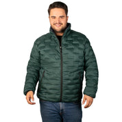 Chamarra Doblevista Capitonada Con Termo Sellado Greenlander Hombre Plus Size - Greenlander