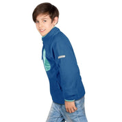 Chamarra Fleece Bolso Al Pecho Niño - Greenlander