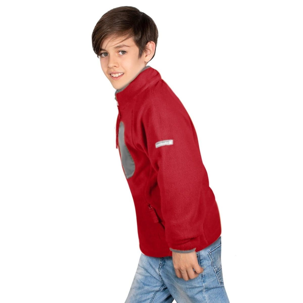 Chamarra Fleece Bolso Al Pecho Niño - Greenlander