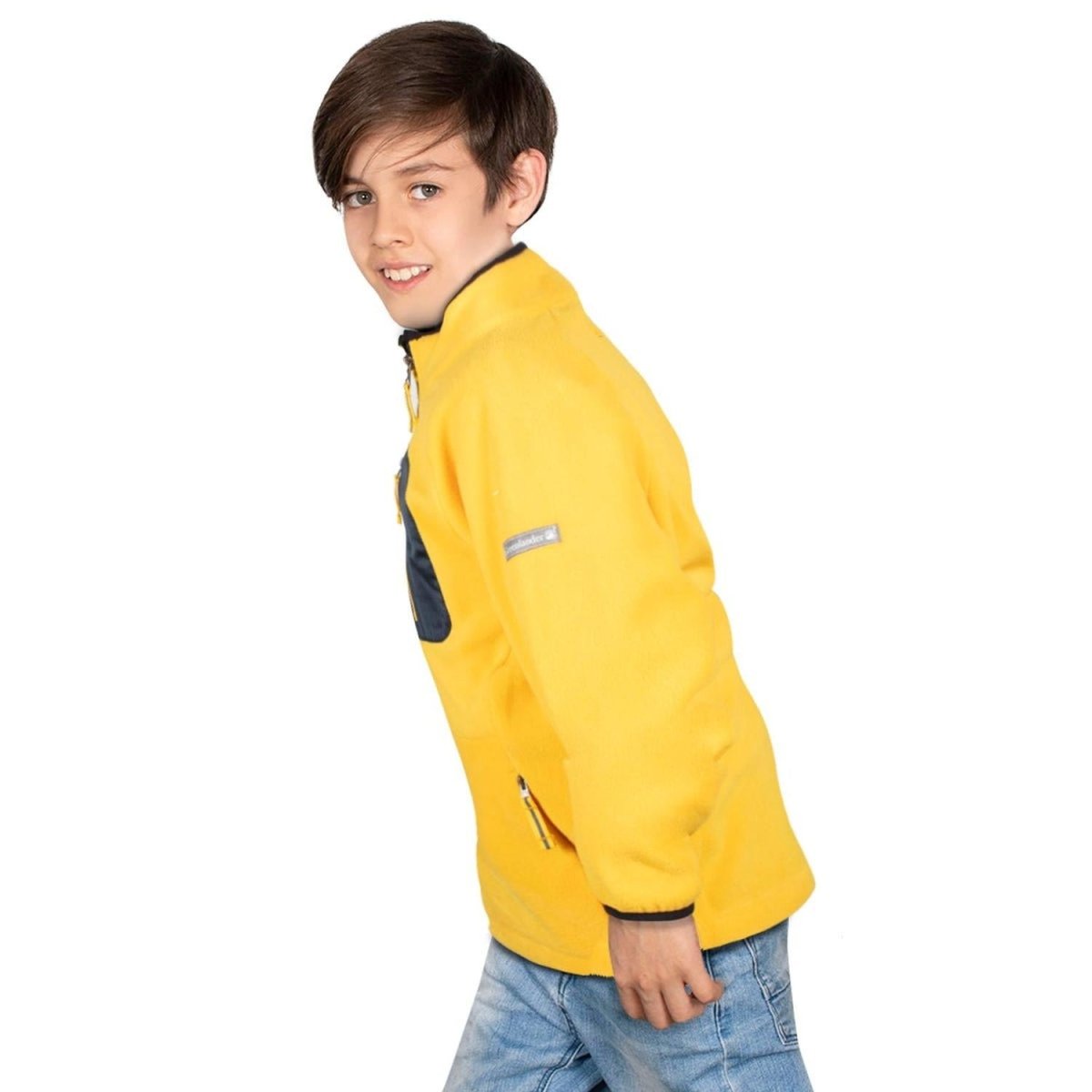 Chamarra Fleece Bolso Al Pecho Niño - Greenlander