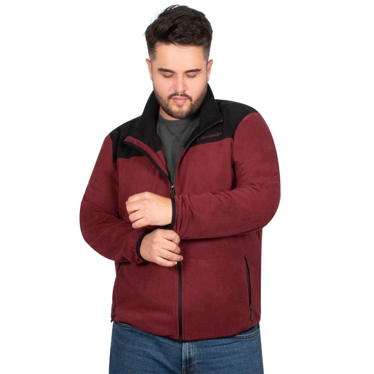 Chamarra Fleece Comfort Hombre Plus Size - Greenlander