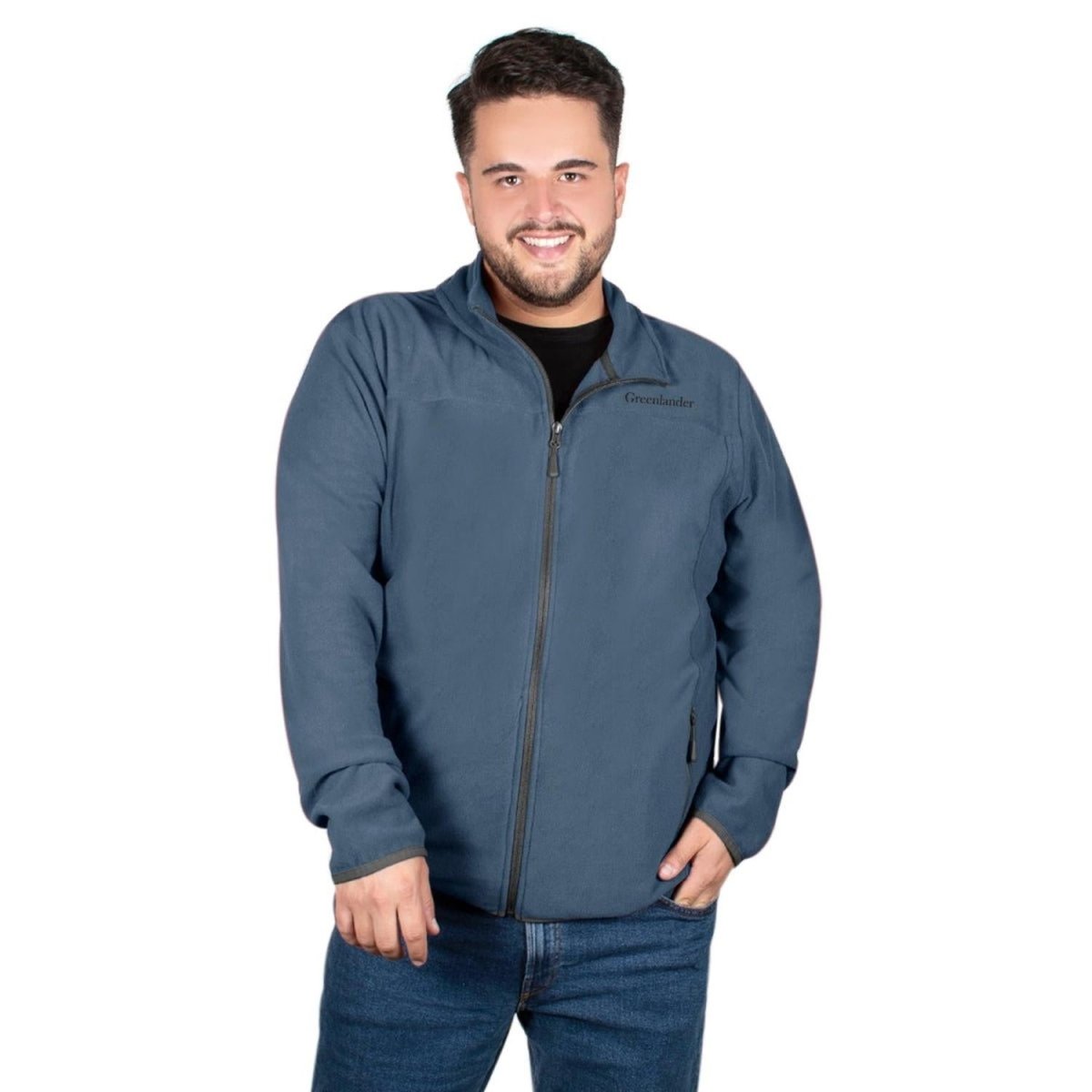 Chamarra Fleece Comfort Hombre Plus Size - Greenlander
