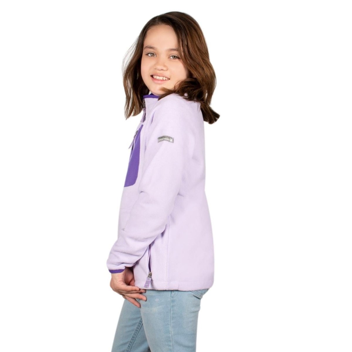 Chamarra Fleece Con Bolsas Niña - Greenlander