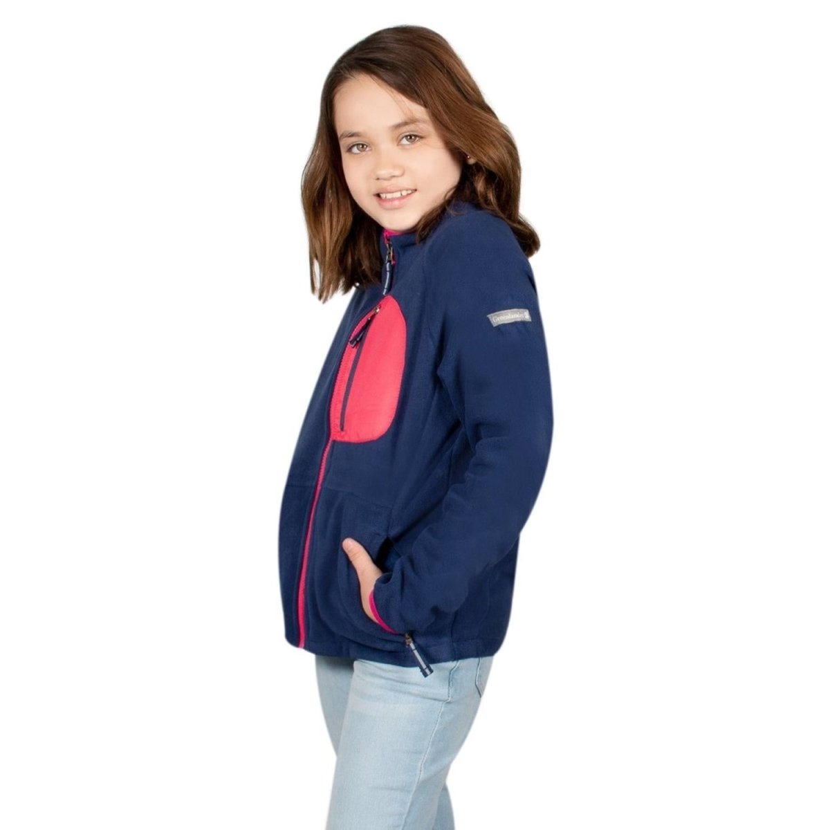 Chamarra Fleece Con Bolsas Niña - Greenlander