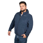 Chamarra Fleece Con Gorro Fijo Greenlander Hombre - Greenlander