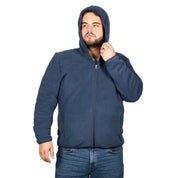 Chamarra Fleece Con Gorro Fijo Greenlander Hombre - Greenlander