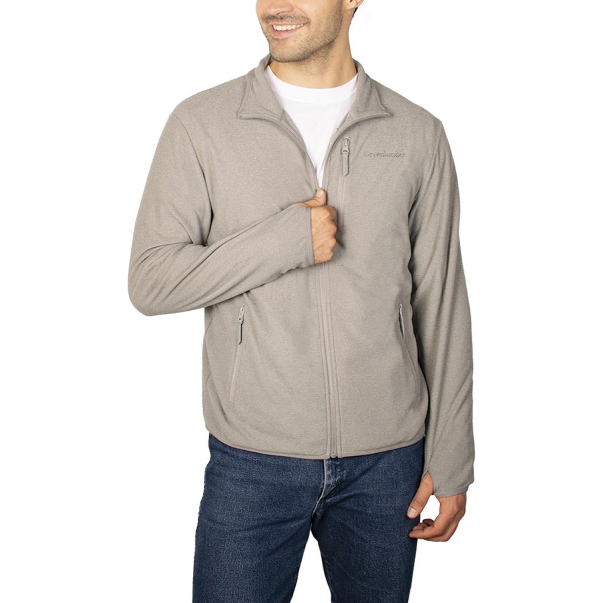 Chamarra Fleece para hombre con abertura en puños Greenlander - Greenlander