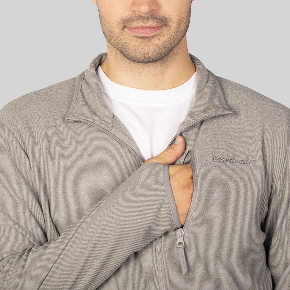 Chamarra Fleece para hombre con abertura en puños Greenlander - Greenlander