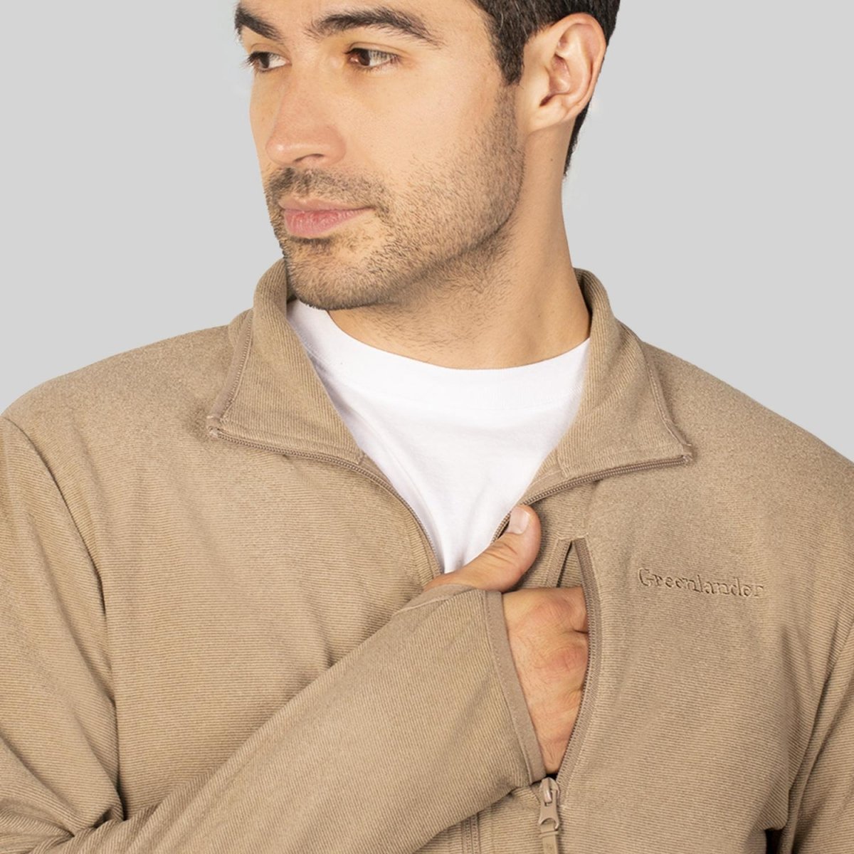 Chamarra Fleece para hombre con abertura en puños Greenlander - Greenlander