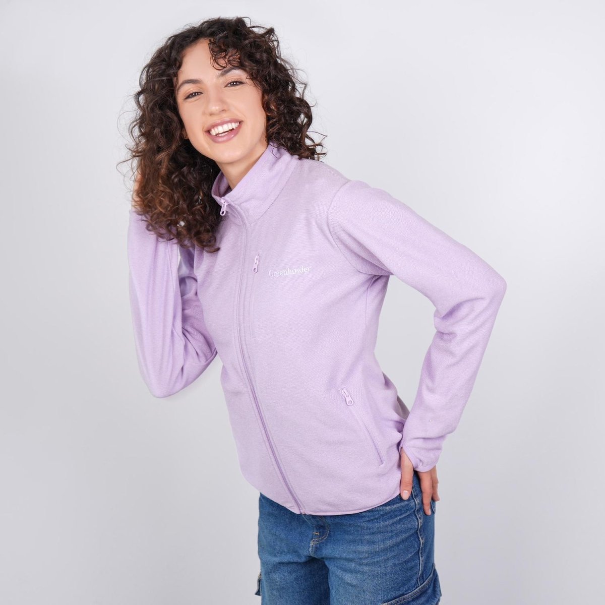 Chamarra Fleece para mujer con abertura en puños Greenlander - Greenlander
