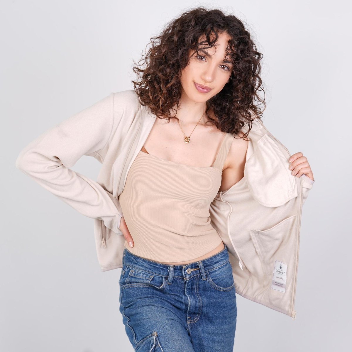 Chamarra Fleece para mujer con abertura en puños Greenlander - Greenlander