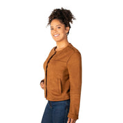 Chamarra Gamuza Botones Mujer - Greenlander