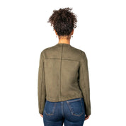 Chamarra Gamuza Botones Mujer - Greenlander