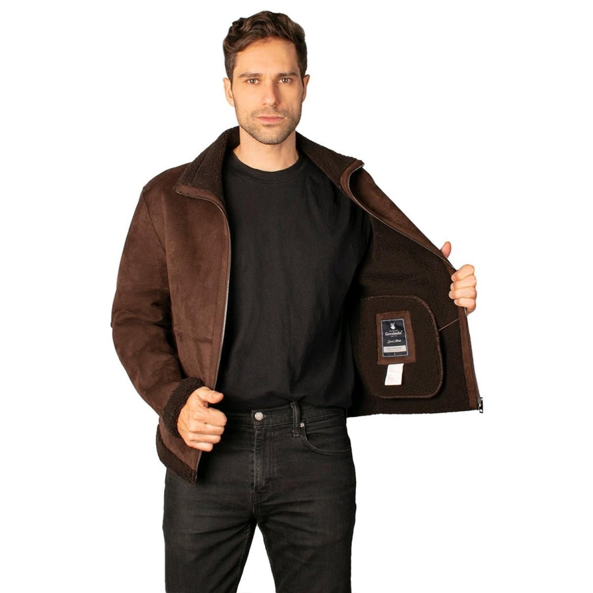 Chamarra Gamuza Hombre - Greenlander