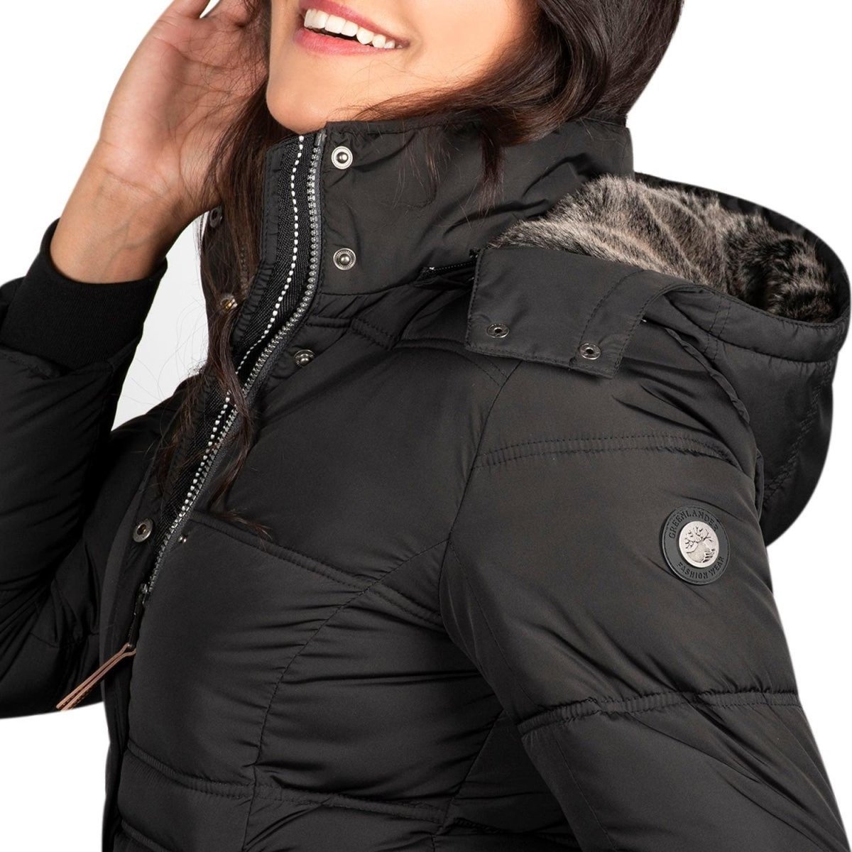 Chamarra Gorro Desmontable Lifestyle Greenlander Mujer - Greenlander