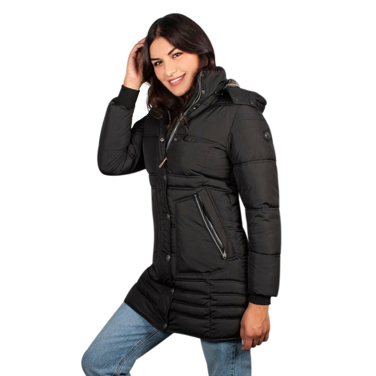 Chamarra Gorro Desmontable Lifestyle Greenlander Mujer - Greenlander